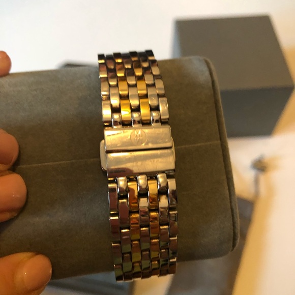 🔴SOLD🔴 Michele Watch with Natural Diamonds - Picture 3 of 5